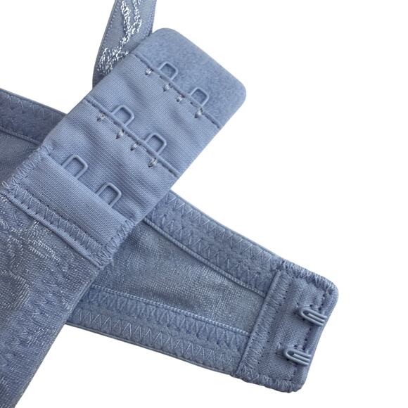 Maidenform One Fabulous Fit Bra Panty Lingerie Set Pale Blue Womens 36C/Large - Picture 8 of 11